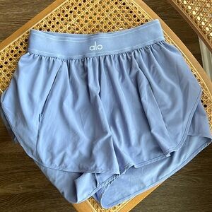 NWoT Match Point Shorts Lilac Blue